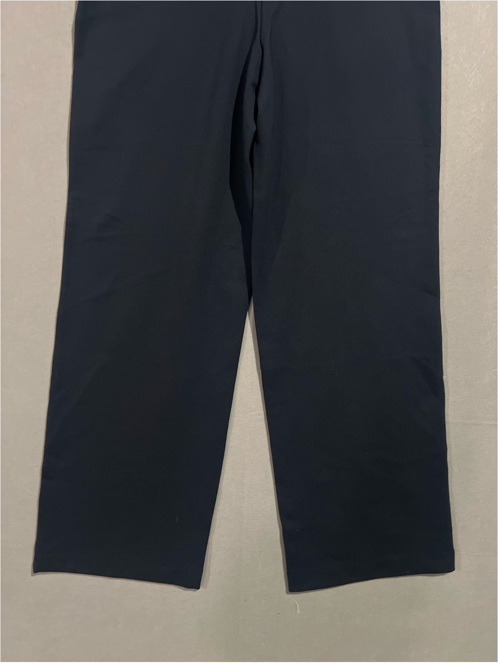 Quince Ultra-Stretch Ponte Wide Leg Pants Women’s Small Navy Blue - Picture 7 of 12
